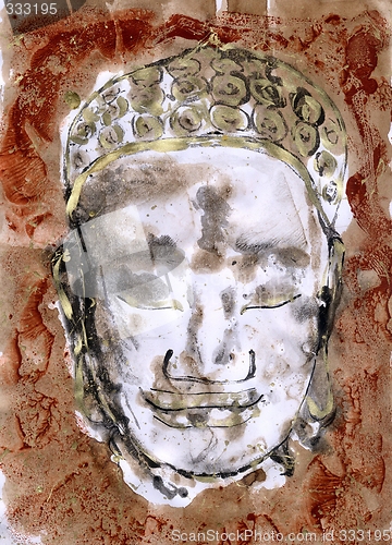 Image of Buddha's head