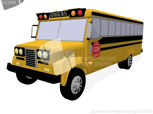 Image of american schoolbus