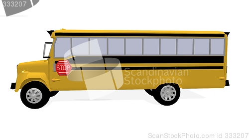 Image of american schoolbus