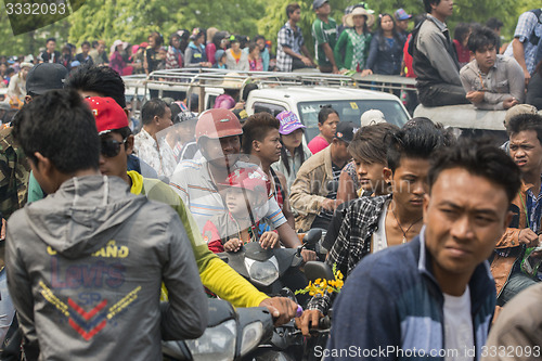 Image of ASIA MYANMAR MANDALAY THINGYAN WATER FESTIVAL