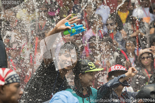 Image of ASIA MYANMAR MANDALAY THINGYAN WATER FESTIVAL