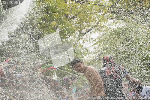 Image of ASIA MYANMAR MANDALAY THINGYAN WATER FESTIVAL