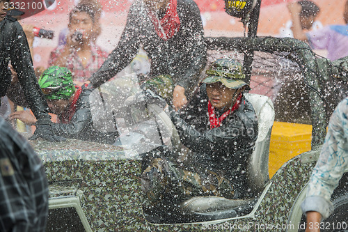 Image of ASIA MYANMAR MANDALAY THINGYAN WATER FESTIVAL