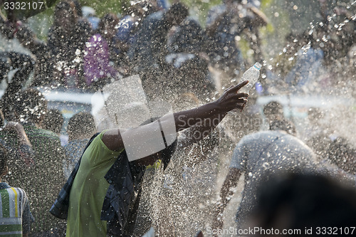 Image of ASIA MYANMAR MANDALAY THINGYAN WATER FESTIVAL