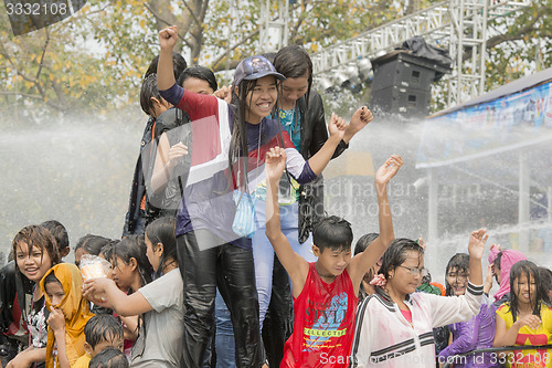 Image of ASIA MYANMAR MANDALAY THINGYAN WATER FESTIVAL