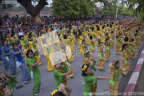 Image of ASIA MYANMAR MANDALAY THINGYAN WATER FESTIVAL