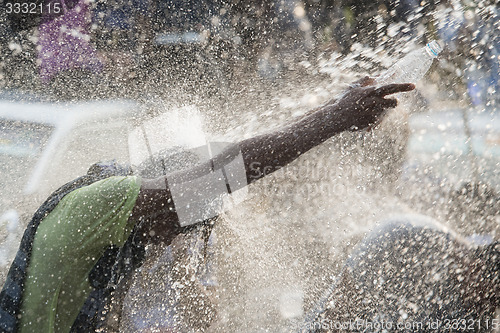 Image of ASIA MYANMAR MANDALAY THINGYAN WATER FESTIVAL