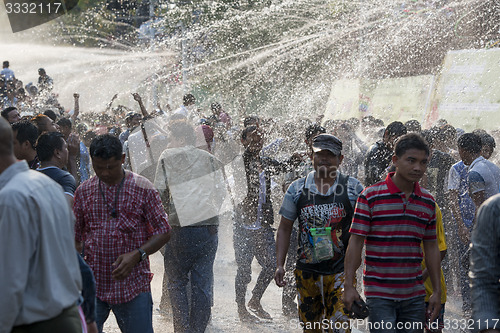 Image of ASIA MYANMAR MANDALAY THINGYAN WATER FESTIVAL