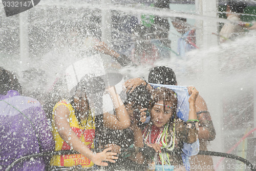 Image of ASIA MYANMAR MANDALAY THINGYAN WATER FESTIVAL