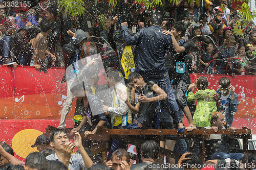 Image of ASIA MYANMAR MANDALAY THINGYAN WATER FESTIVAL