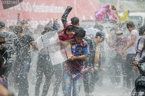 Image of ASIA MYANMAR MANDALAY THINGYAN WATER FESTIVAL