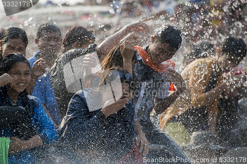 Image of ASIA MYANMAR MANDALAY THINGYAN WATER FESTIVAL