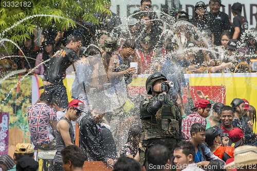 Image of ASIA MYANMAR MANDALAY THINGYAN WATER FESTIVAL