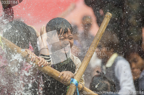 Image of ASIA MYANMAR MANDALAY THINGYAN WATER FESTIVAL