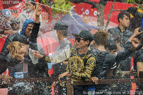 Image of ASIA MYANMAR MANDALAY THINGYAN WATER FESTIVAL