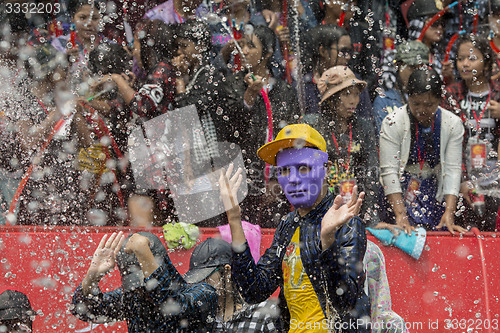 Image of ASIA MYANMAR MANDALAY THINGYAN WATER FESTIVAL