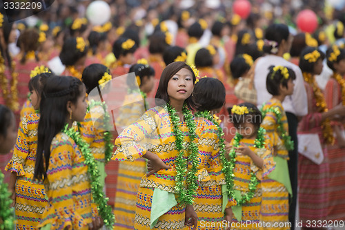 Image of ASIA MYANMAR MANDALAY THINGYAN WATER FESTIVAL