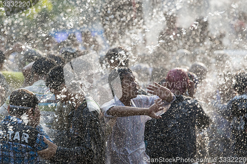 Image of ASIA MYANMAR MANDALAY THINGYAN WATER FESTIVAL