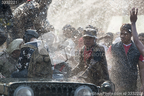 Image of ASIA MYANMAR MANDALAY THINGYAN WATER FESTIVAL