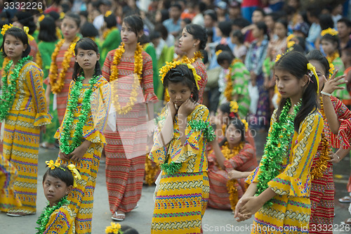 Image of ASIA MYANMAR MANDALAY THINGYAN WATER FESTIVAL