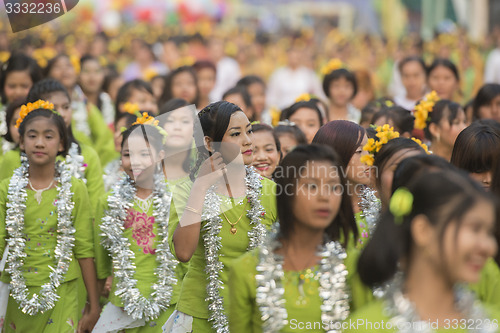 Image of ASIA MYANMAR MANDALAY THINGYAN WATER FESTIVAL