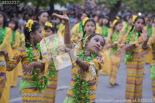 Image of ASIA MYANMAR MANDALAY THINGYAN WATER FESTIVAL