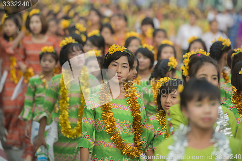 Image of ASIA MYANMAR MANDALAY THINGYAN WATER FESTIVAL