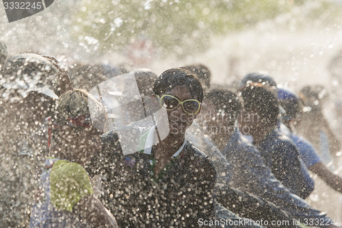 Image of ASIA MYANMAR MANDALAY THINGYAN WATER FESTIVAL