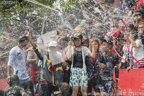 Image of ASIA MYANMAR MANDALAY THINGYAN WATER FESTIVAL