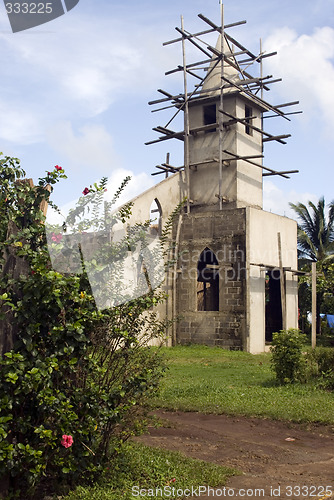 Image of church corn island