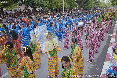 Image of ASIA MYANMAR MANDALAY THINGYAN WATER FESTIVAL