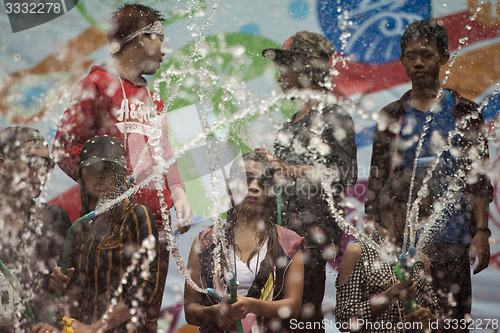 Image of ASIA MYANMAR MANDALAY THINGYAN WATER FESTIVAL