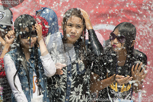 Image of ASIA MYANMAR MANDALAY THINGYAN WATER FESTIVAL