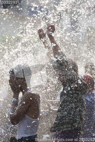 Image of ASIA MYANMAR MANDALAY THINGYAN WATER FESTIVAL