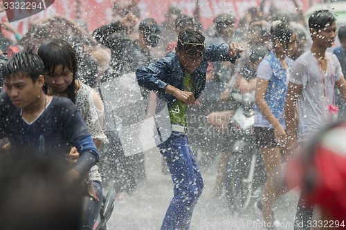 Image of ASIA MYANMAR MANDALAY THINGYAN WATER FESTIVAL