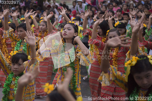 Image of ASIA MYANMAR MANDALAY THINGYAN WATER FESTIVAL