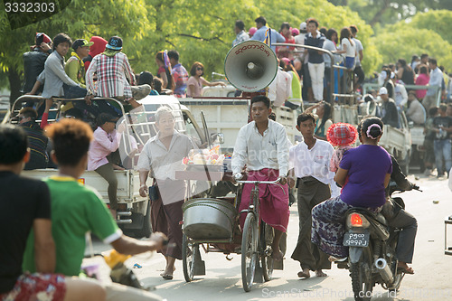 Image of ASIA MYANMAR MANDALAY THINGYAN WATER FESTIVAL