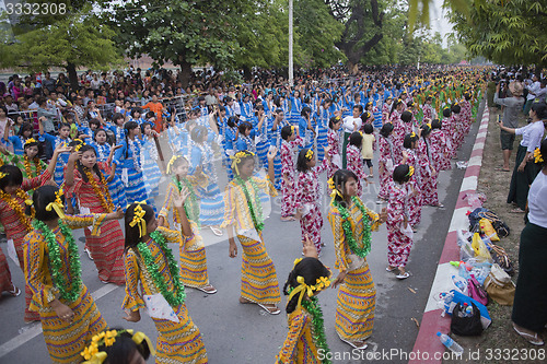 Image of ASIA MYANMAR MANDALAY THINGYAN WATER FESTIVAL