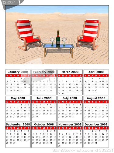 Image of calendar 2008