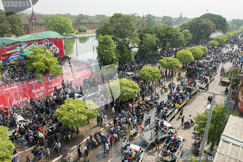 Image of ASIA MYANMAR MANDALAY THINGYAN WATER FESTIVAL