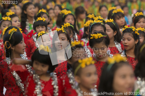 Image of ASIA MYANMAR MANDALAY THINGYAN WATER FESTIVAL