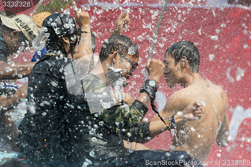 Image of ASIA MYANMAR MANDALAY THINGYAN WATER FESTIVAL