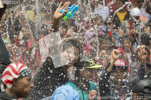 Image of ASIA MYANMAR MANDALAY THINGYAN WATER FESTIVAL