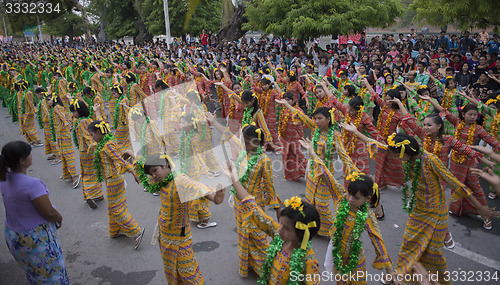 Image of ASIA MYANMAR MANDALAY THINGYAN WATER FESTIVAL