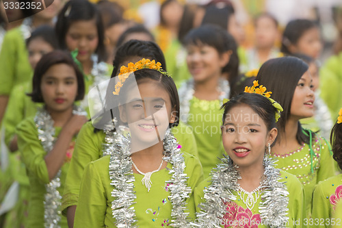 Image of ASIA MYANMAR MANDALAY THINGYAN WATER FESTIVAL