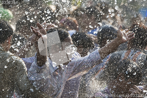Image of ASIA MYANMAR MANDALAY THINGYAN WATER FESTIVAL