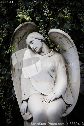 Image of Old Cemetery statue