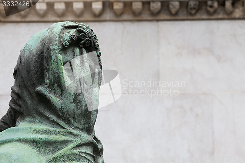 Image of Old Cemetery statue