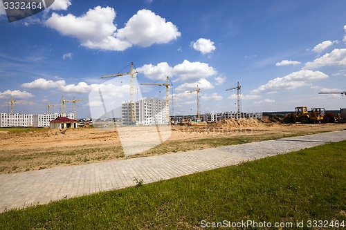 Image of new construction  