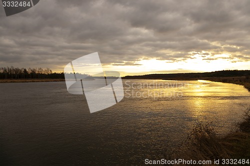 Image of Dawn on the lake  